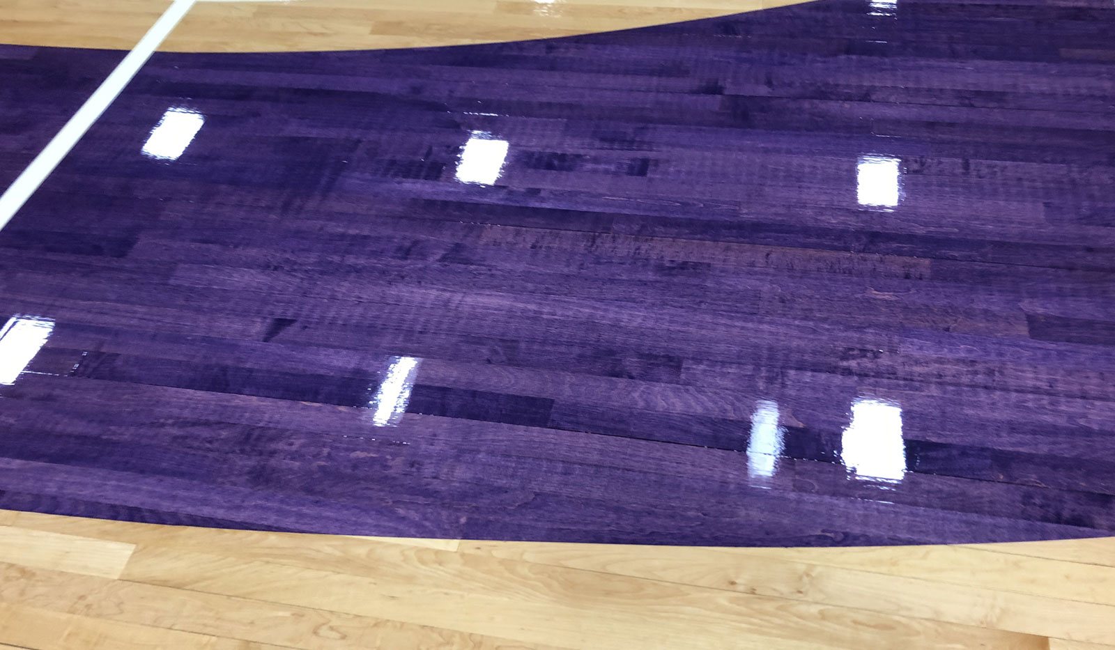 purple stain