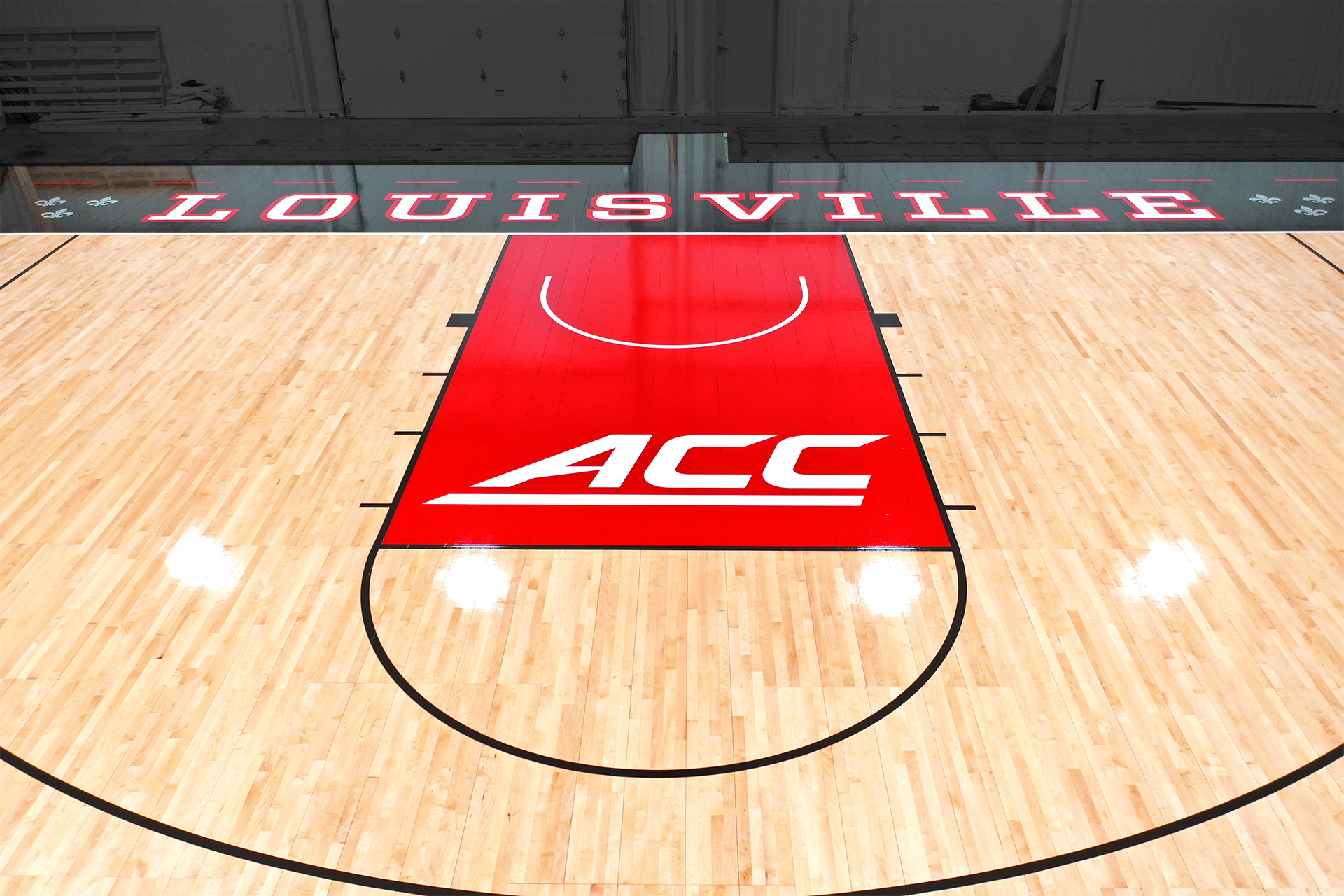 ACC conference lane logo and baseline lettering
