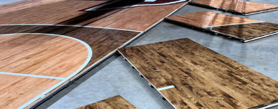 portable court maintenance