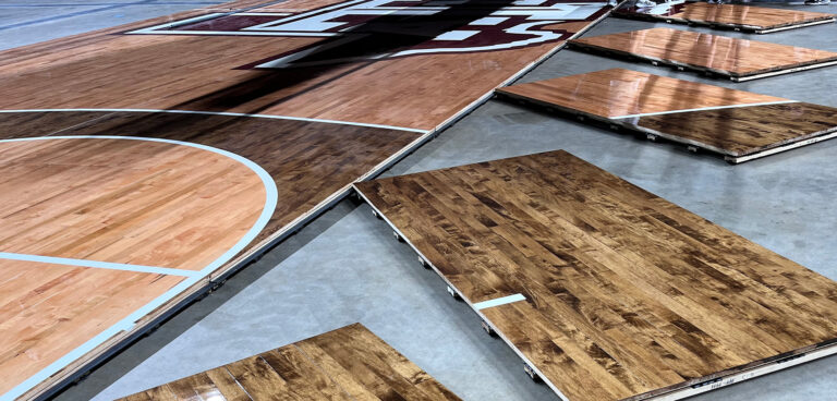 portable court maintenance