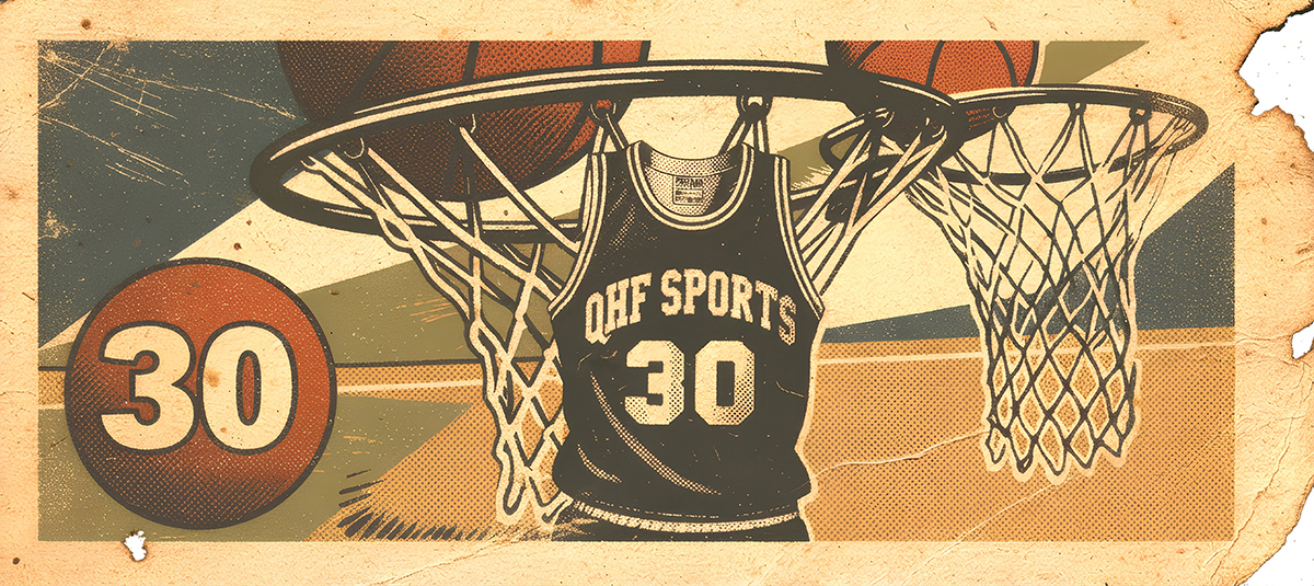 qhf sports vintage image